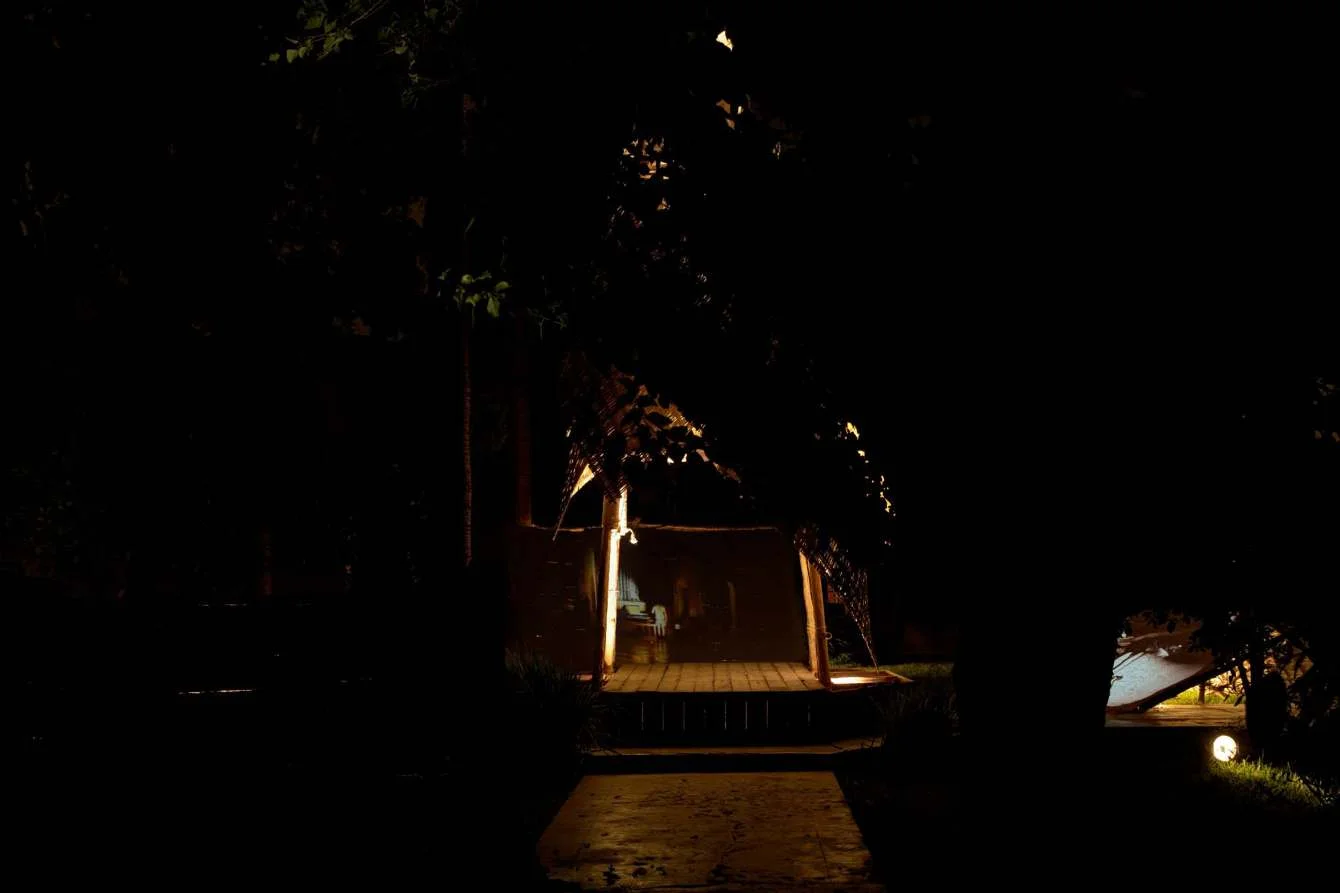 Œuvre La Dame de Marrakech par l'artiste Erwan Soumhi — Vue de nuit 7 sur 20