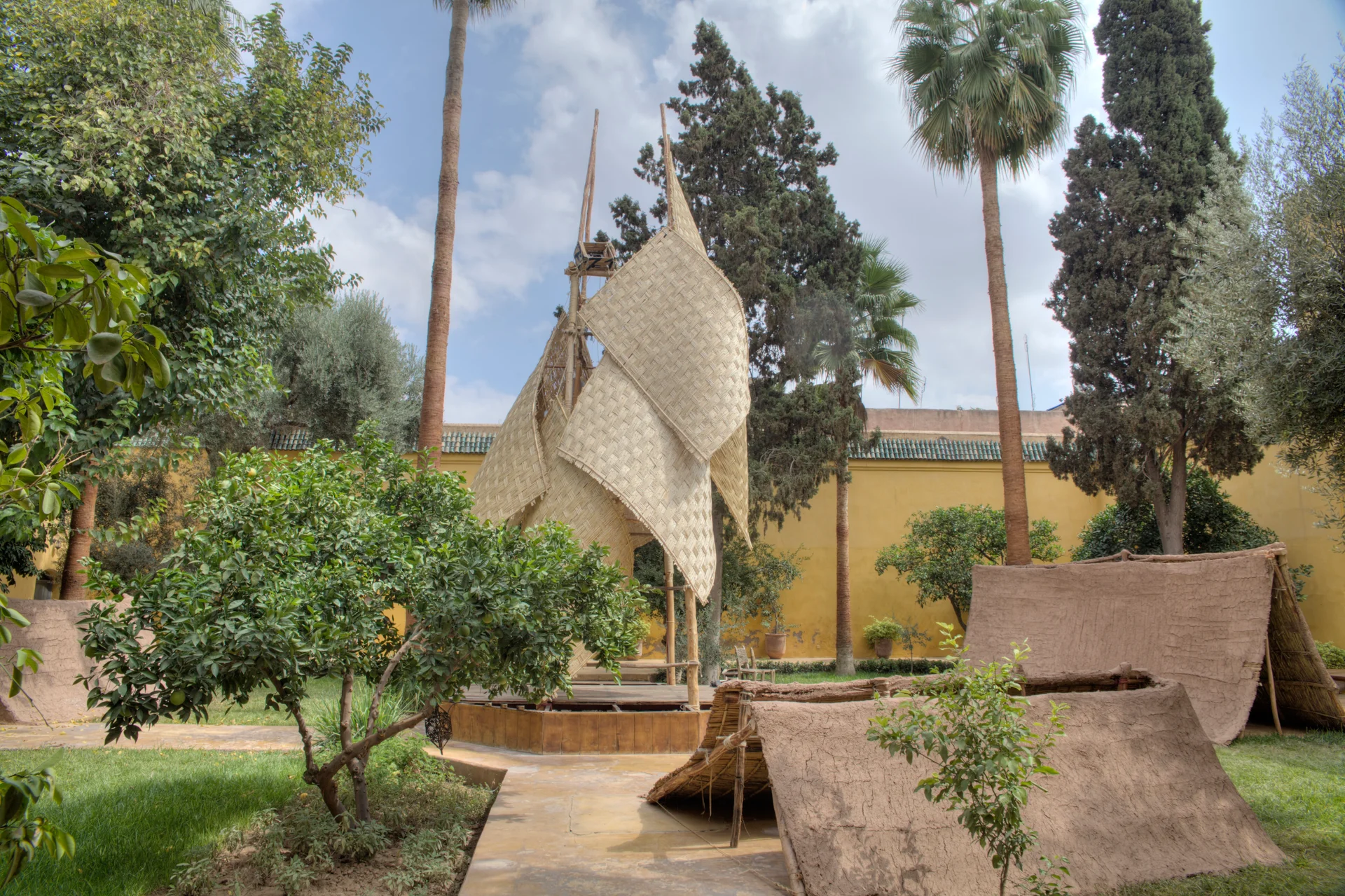 La Dame de Marrakech — Vue d'ensemble de jour